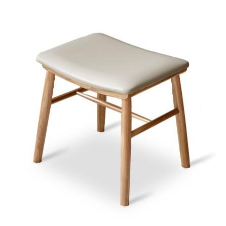 Oak, Ash solid wood modern makeup stool