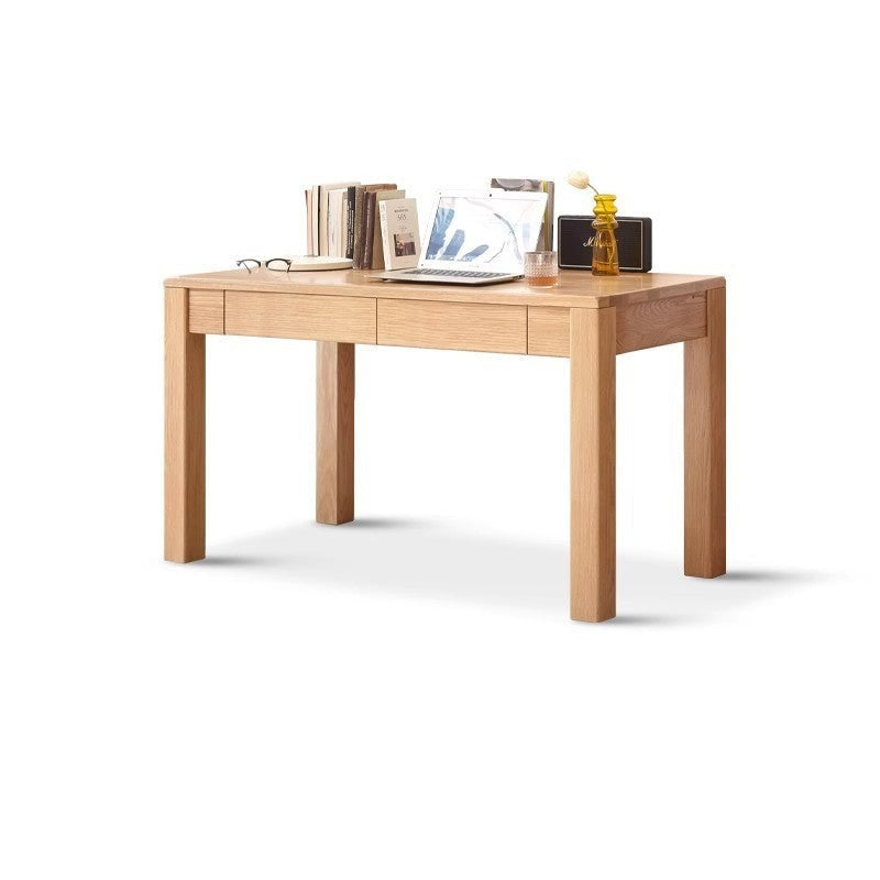 Oak Solid wood large office desk "
