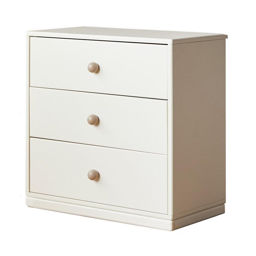 Pine solid wood cream style Kids Dresser, chests, storage cabinet