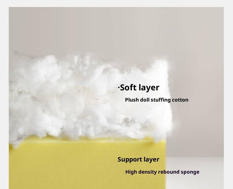 Oak Solid Wood Modern Simple Fabric Soft-Padded Box Bed