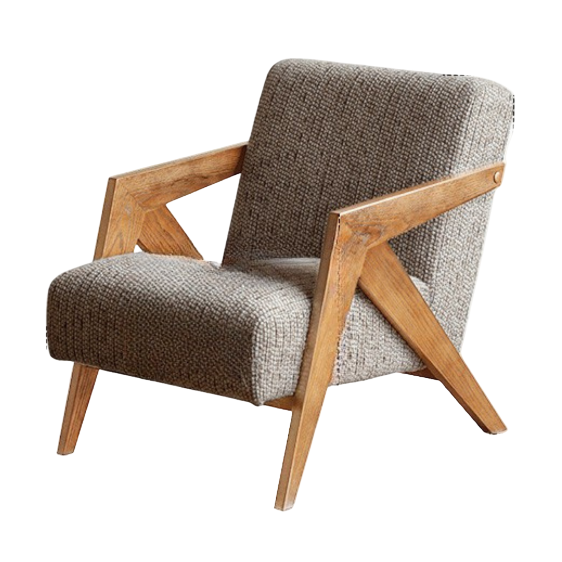 Oak Solid Wood Middle Ages Chair
