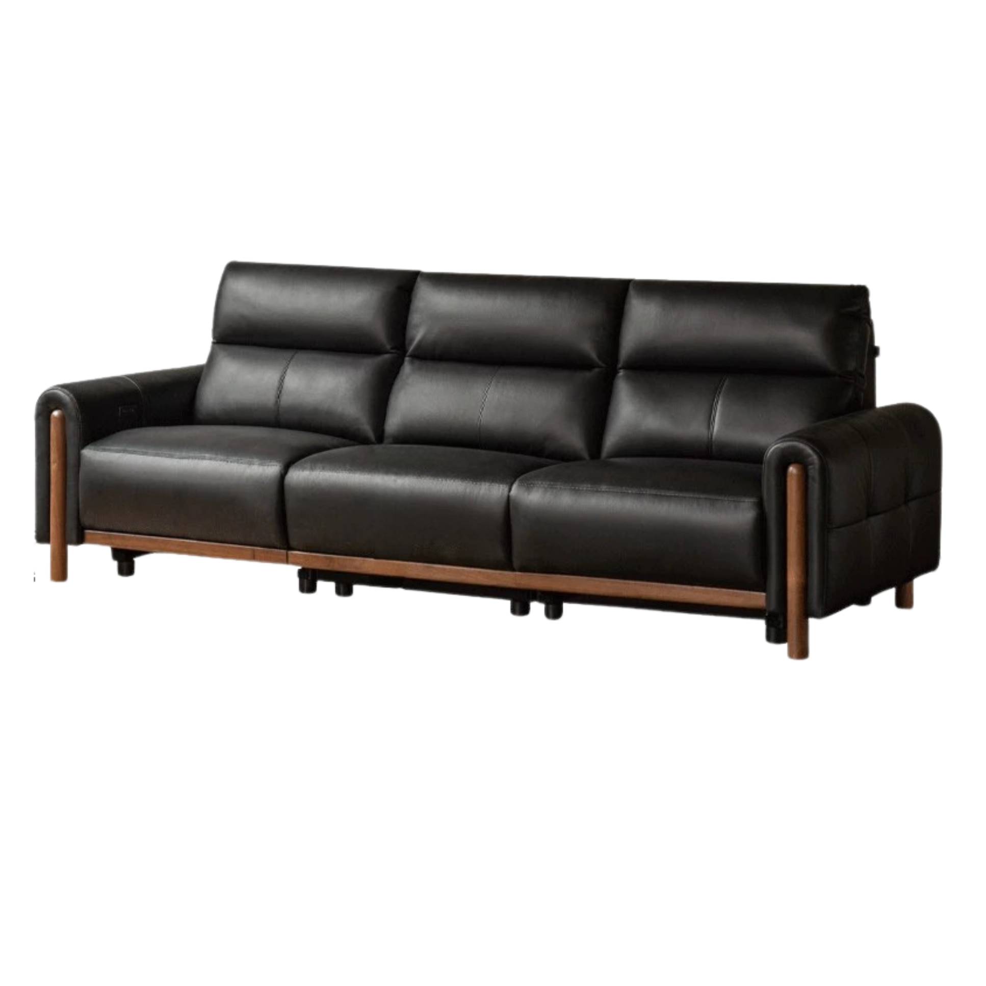 Top Grain Genuine Leather Zero Wall Power Reclining Sofa