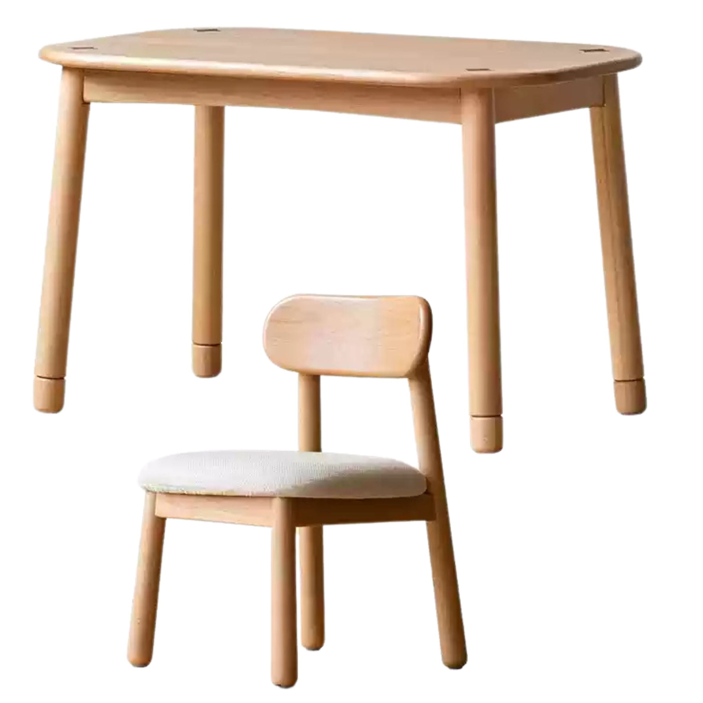 Beech Solid Wood Handmade Children's Table