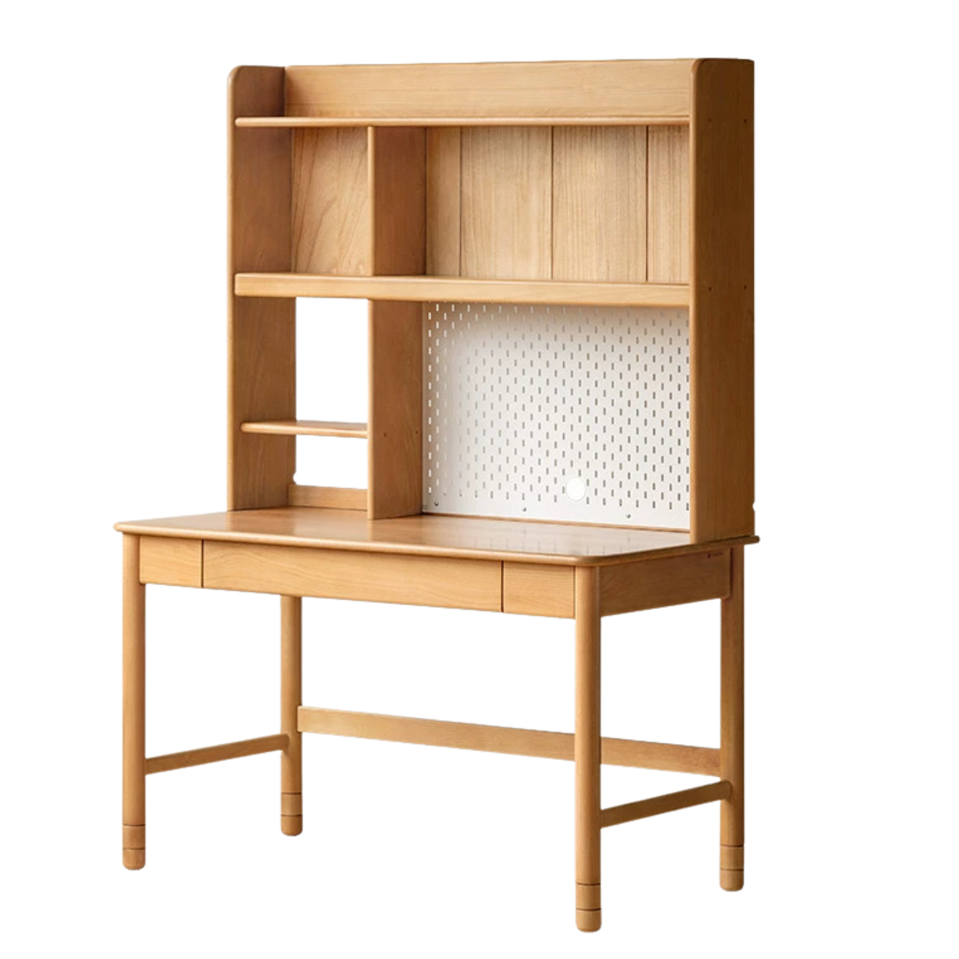 Beech Solid Wood Children's Desk With Adjustable Height