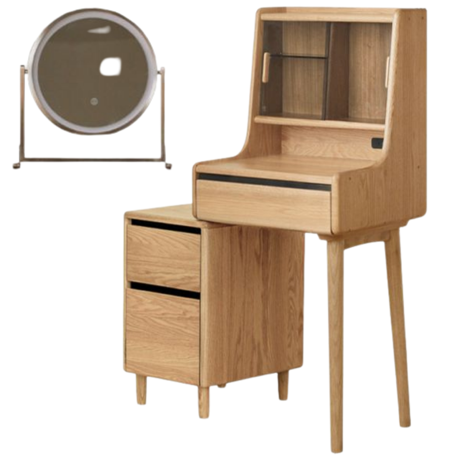 Ash Solid Wood Modern Dressing Table