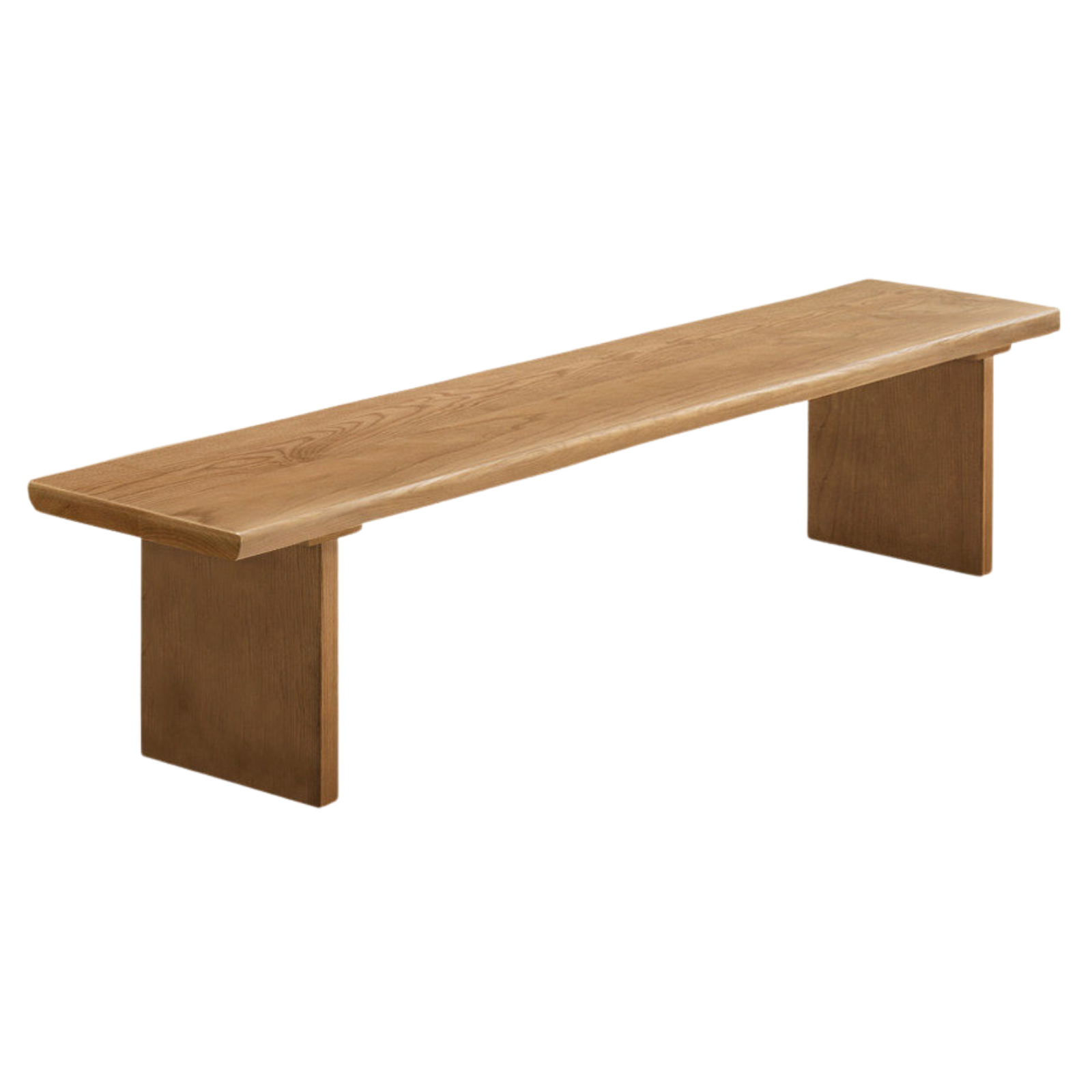 Black Walnut, Ash, South American Walnut Solid Wood Wabi Sabi Bench