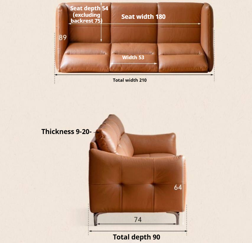 Genuine Leather Sofa