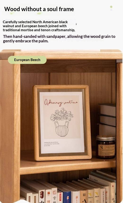 Black Walnut, Beech Solid Wood Photo Frame