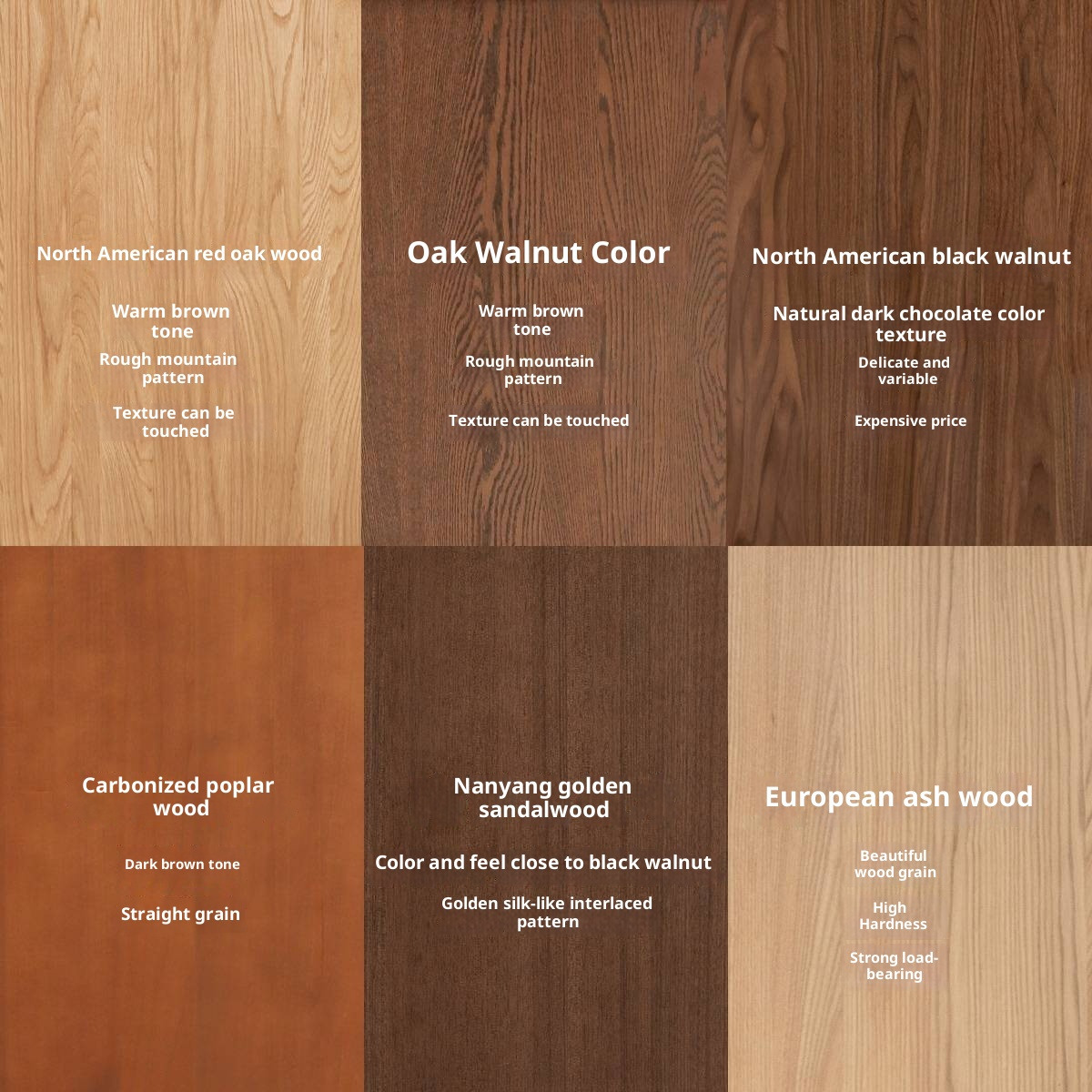 Ash Solid Wood Luminous Bed Modern Minimalist