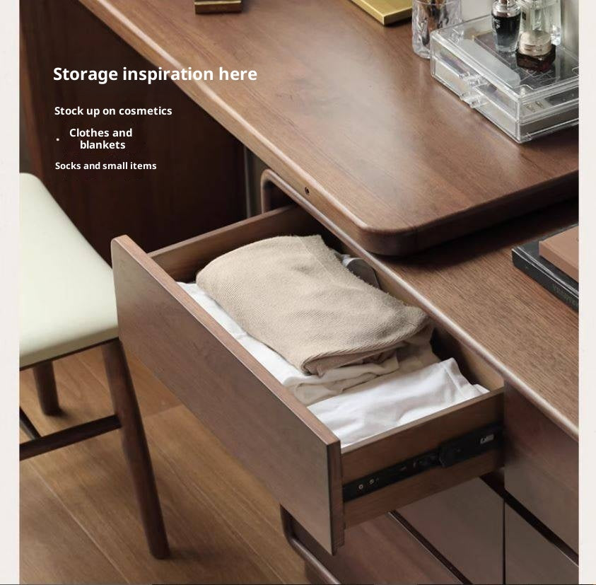 Sandalwood Solid Wood Modern Dressing Table