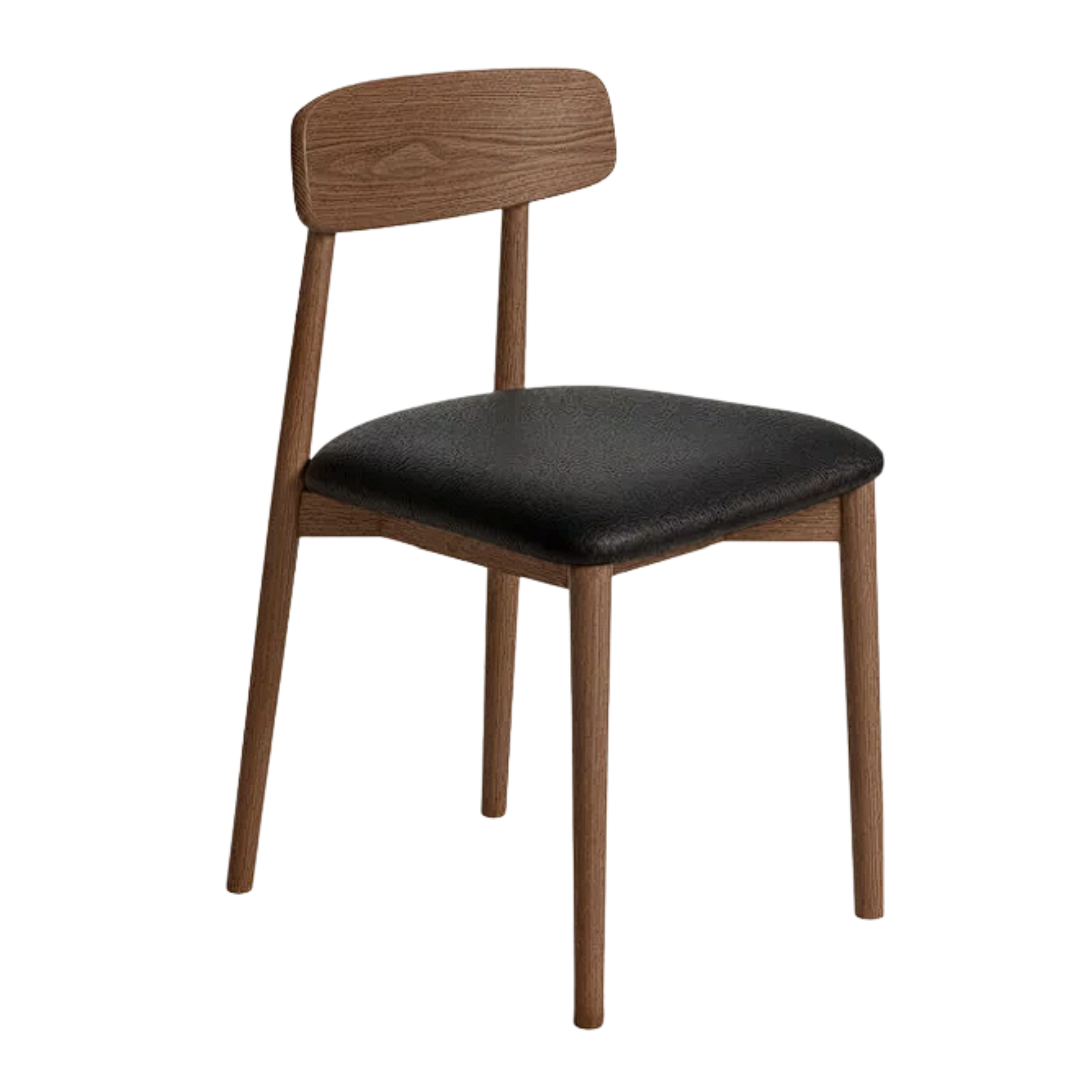 Set 4 pcs Black Walnut, White Ash, Ash, Oak, Beech Solid Wood Simple Modern-Dining Chair
