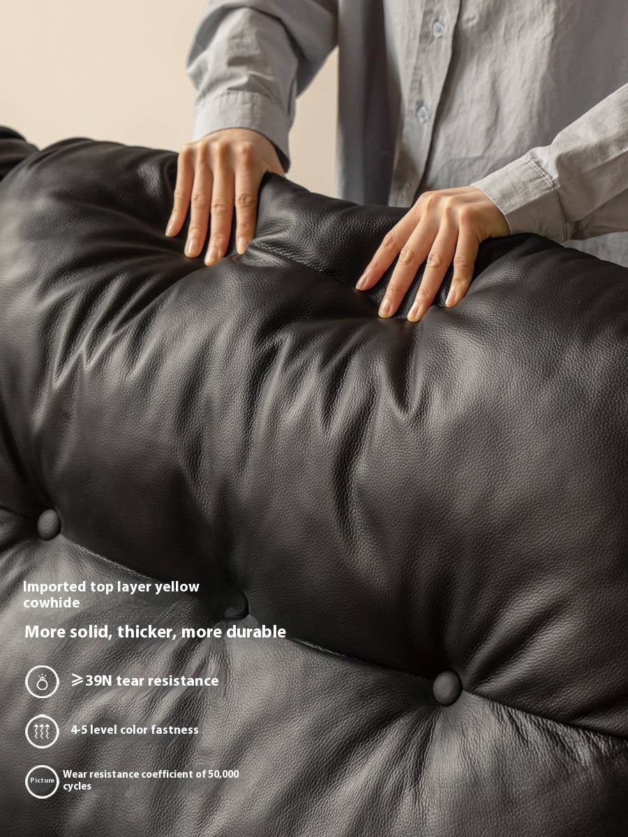 Genuine Leather Antique Style Electric Sofa
