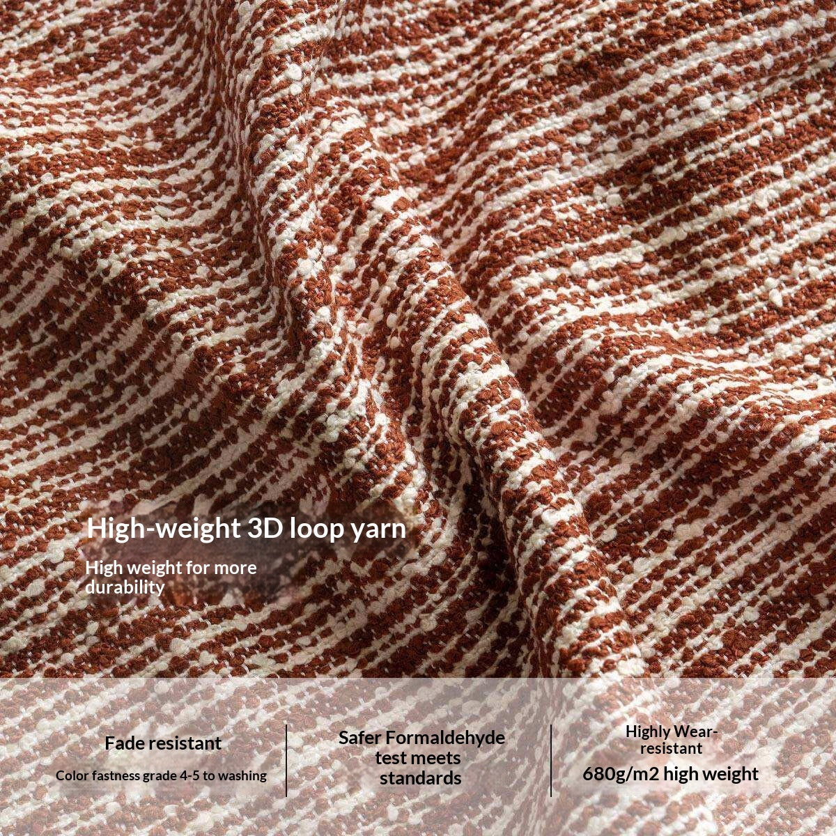 Ash Solid Wood Recliner Chair, Adjustable Upholstered Lounge Chair with Removable Washable Cover