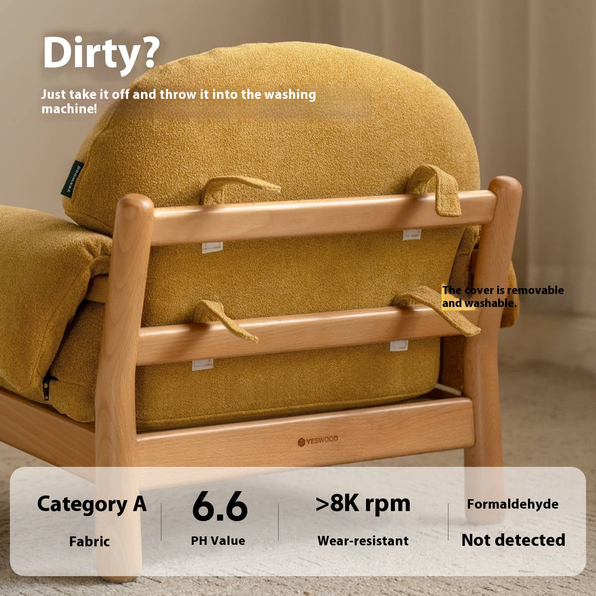 Beech Solid Wood Children s Chair