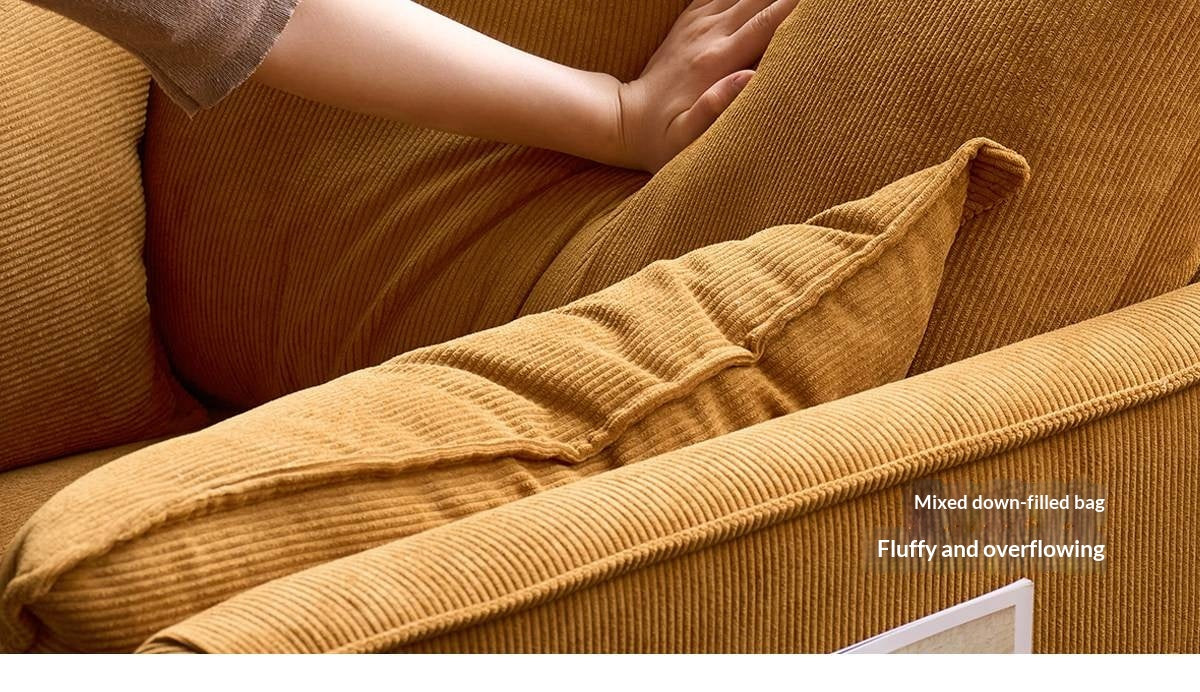 Retro Cozy Fabric Armchair)
