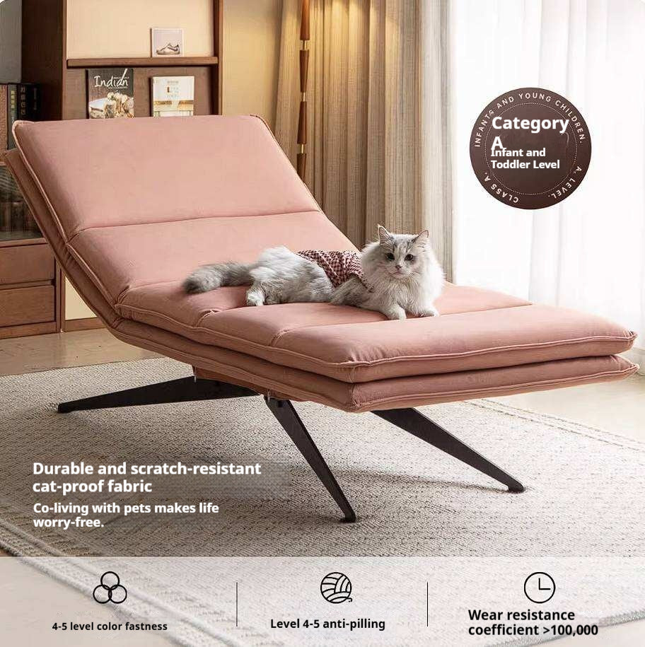 Modern Adjustable Power Reclining Chaise Lounge Chair for Yoga and Relaxation