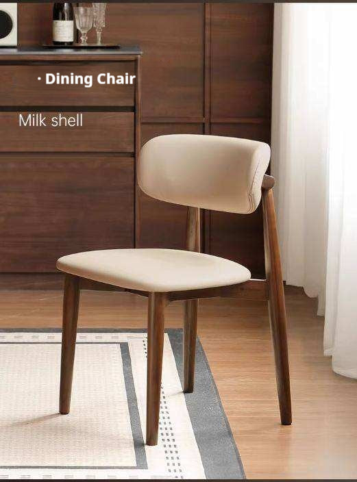 Set 4 pcs Black Walnut, Ash, Oak Solid Wood Dining Chair