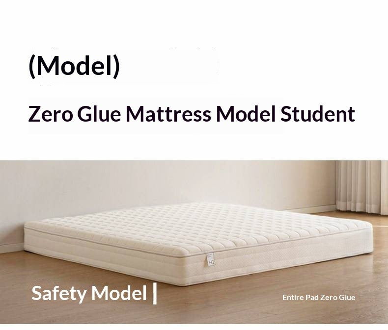 Zero-Glue Certified Natural Latex and Jute Mattress — Spring, Firm, Thick 22 cm