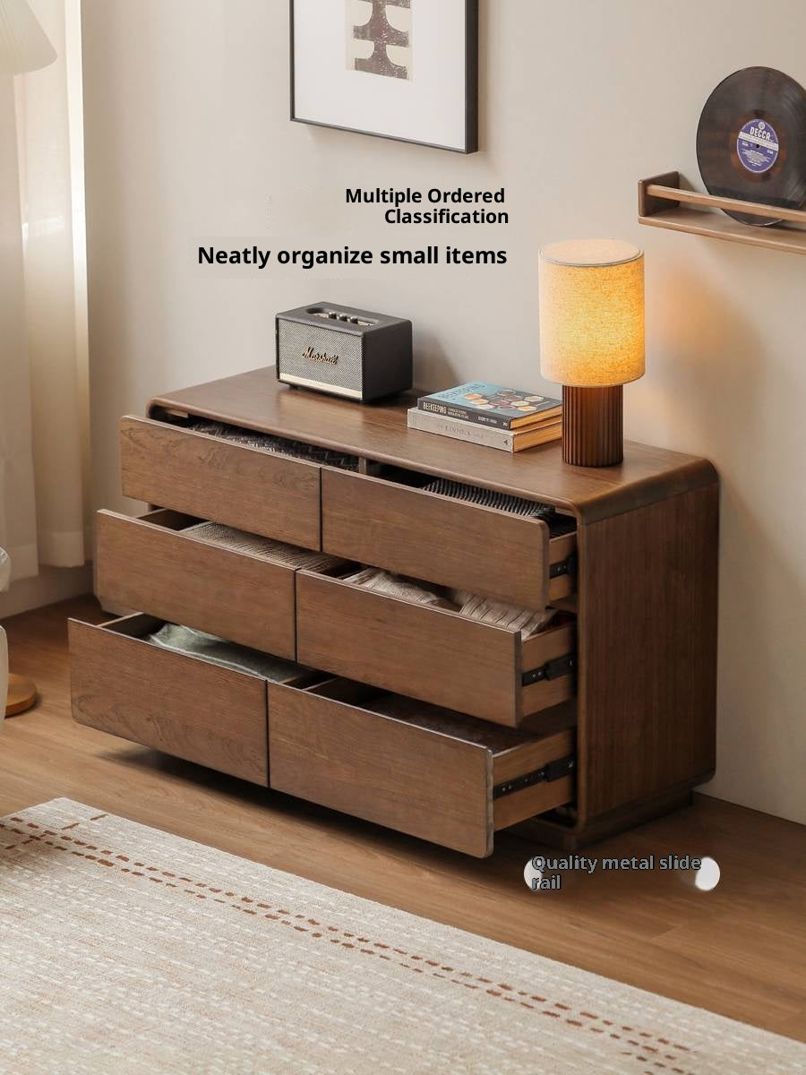 Sandalwood Solid Wood Modern Chest of Drawers