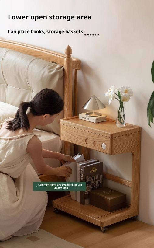 Oak Solid Wood Original Wood Style Side Table