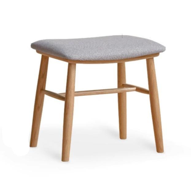 Oak Solid Wood Modern Dressing Stool