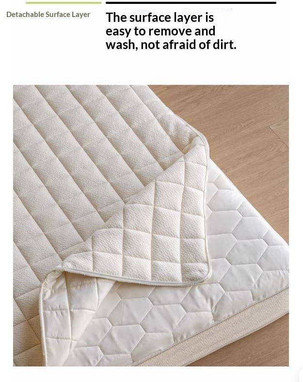 Zero-Glue Certified Natural Latex and Jute Mattress — Spring, Firm, Thick 22 cm