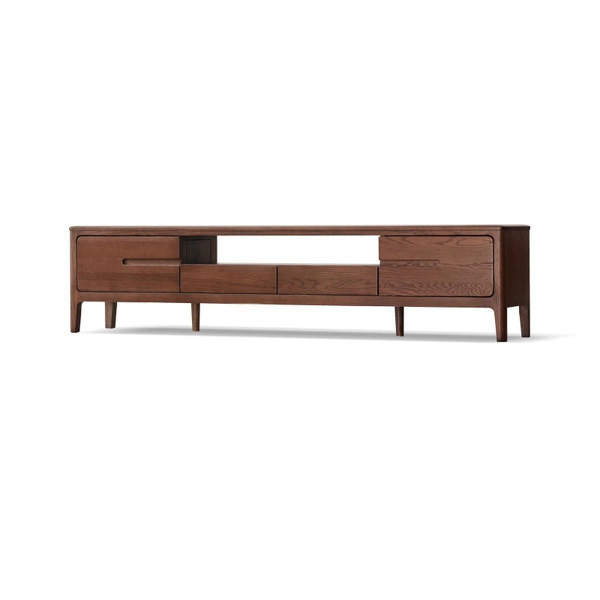 Oak Solid Wood Nordic Floor TV Cabinet