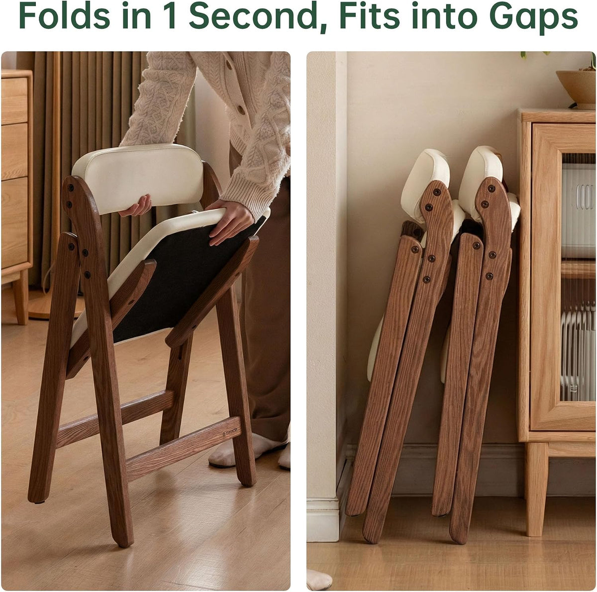 Oak Solid Wood Organic Leisure Folding Chair