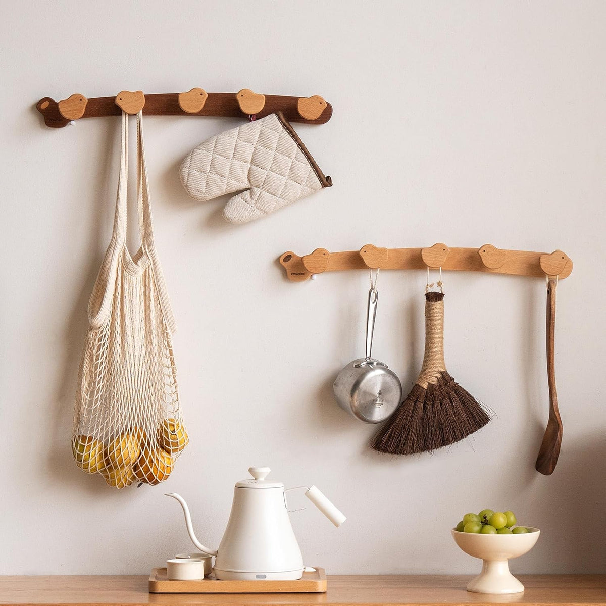 Beech Solid Wood Kids Wardrobe Hanger