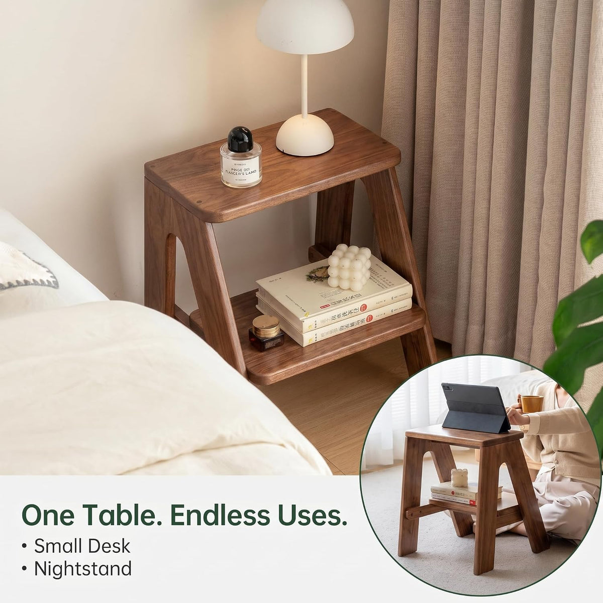 Oak Solid Wood Step Stool