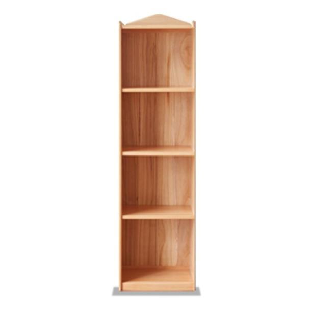 European Beech Solid Wood Storage Bookshelf