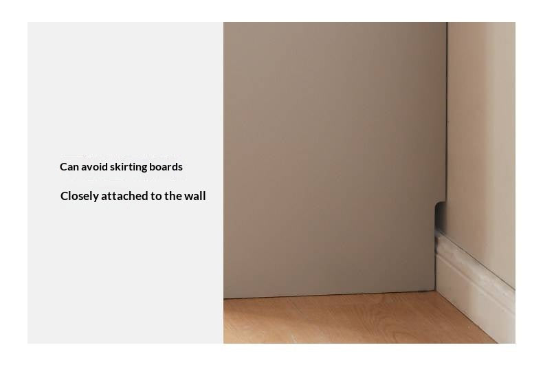 Poplar Solid Wood Light Luxury Six-Drawer Chest