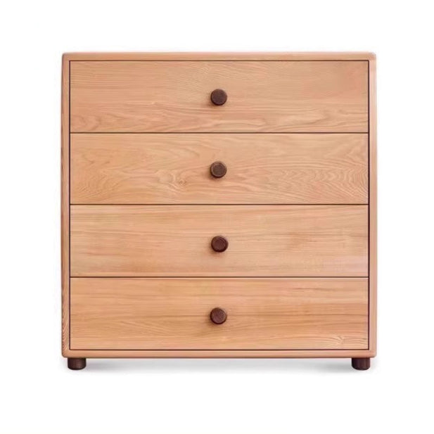 Oak solid wood Nordic modern children's chest of drawers