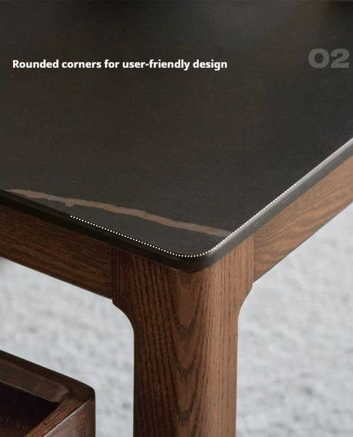 Black Walnut, Oak, Catalpa Solid Wood Movable Modular Tables
