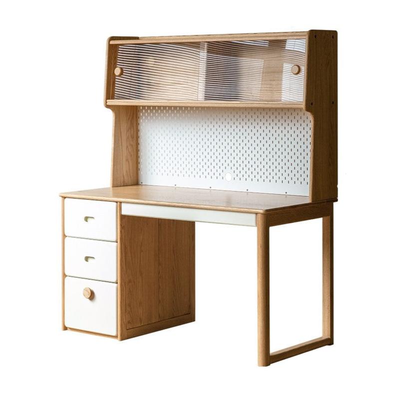 Oak solid wood modern children's study table