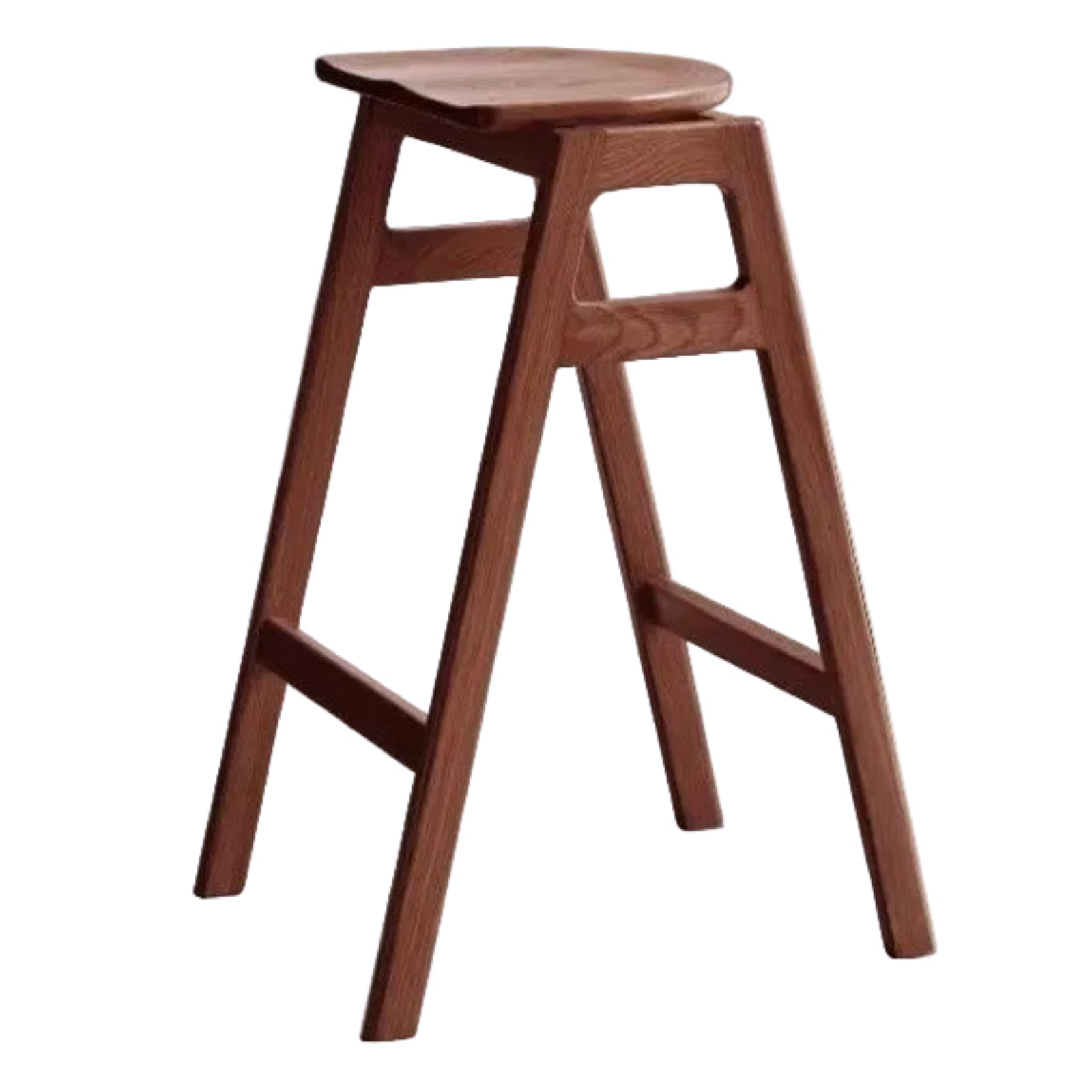 Oak Solid Wood High Feet Stool