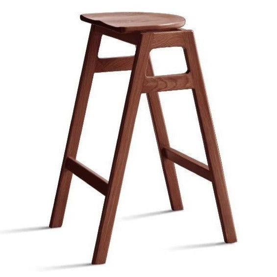 Oak Solid Wood High Feet Stool