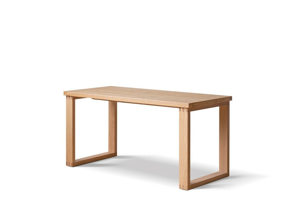 Oak solid wood combination double large desk"