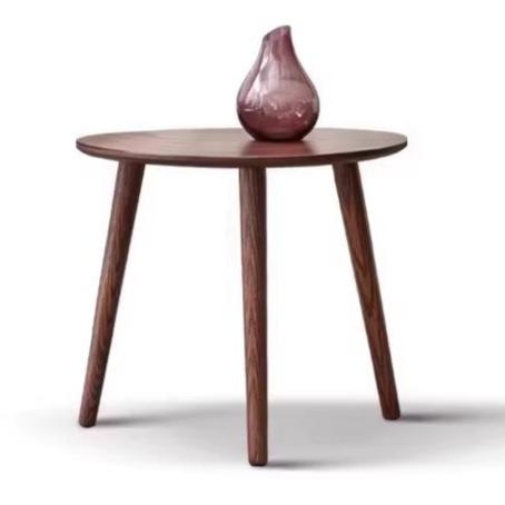 Oak Solid Wood Small Nordic Side Table