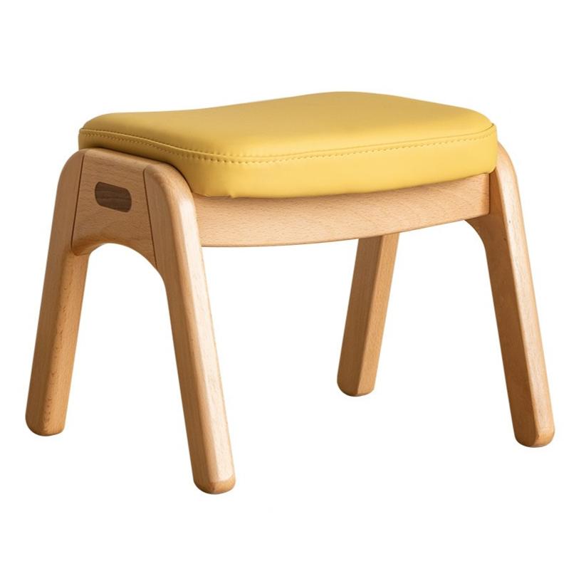 Beech Solid Wood Modern Small Stool