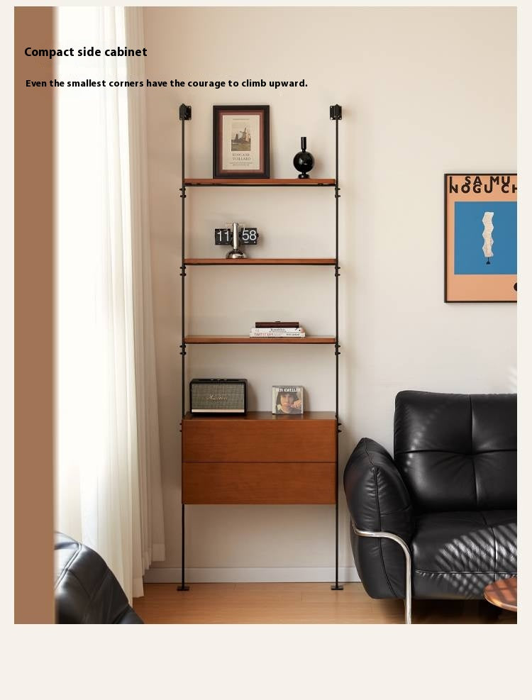 Poplar Solid Wood Bauhaus Bookshelf