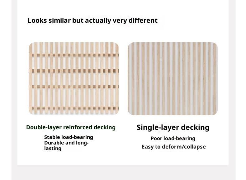 North American Black Walnut, Oak, Catalpa Solid Wood Modern Minimalist Bed