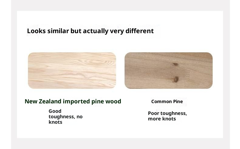 North American Black Walnut, Oak, Catalpa Solid Wood Modern Minimalist Bed