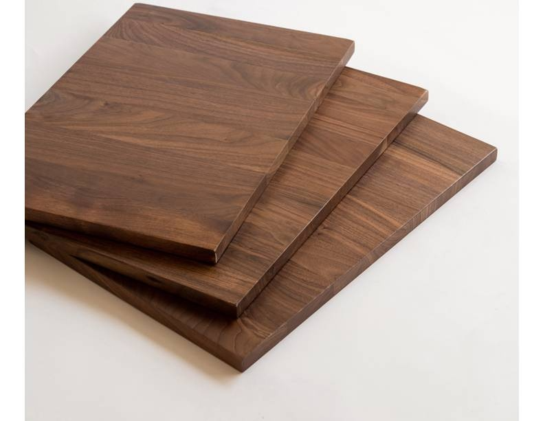 North American Black Walnut, Oak, Catalpa Solid Wood Modern Minimalist Bed