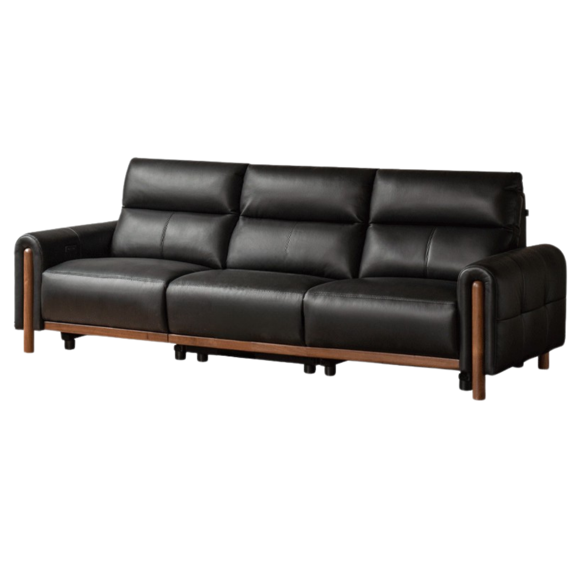 Top Grain Genuine Leather Zero Wall Power Reclining Sofa