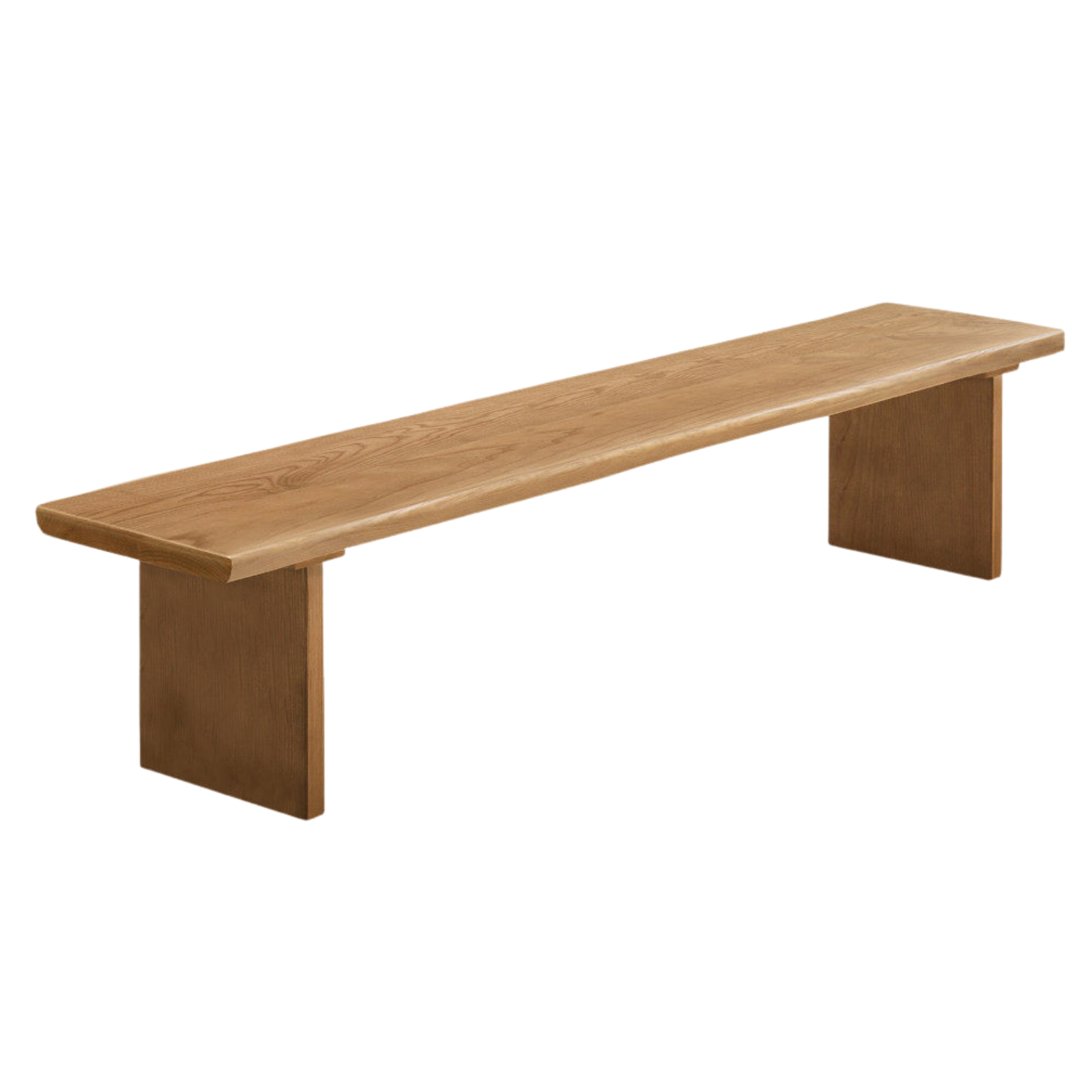 Black Walnut, Ash, South American Walnut Solid Wood Wabi Sabi Bench