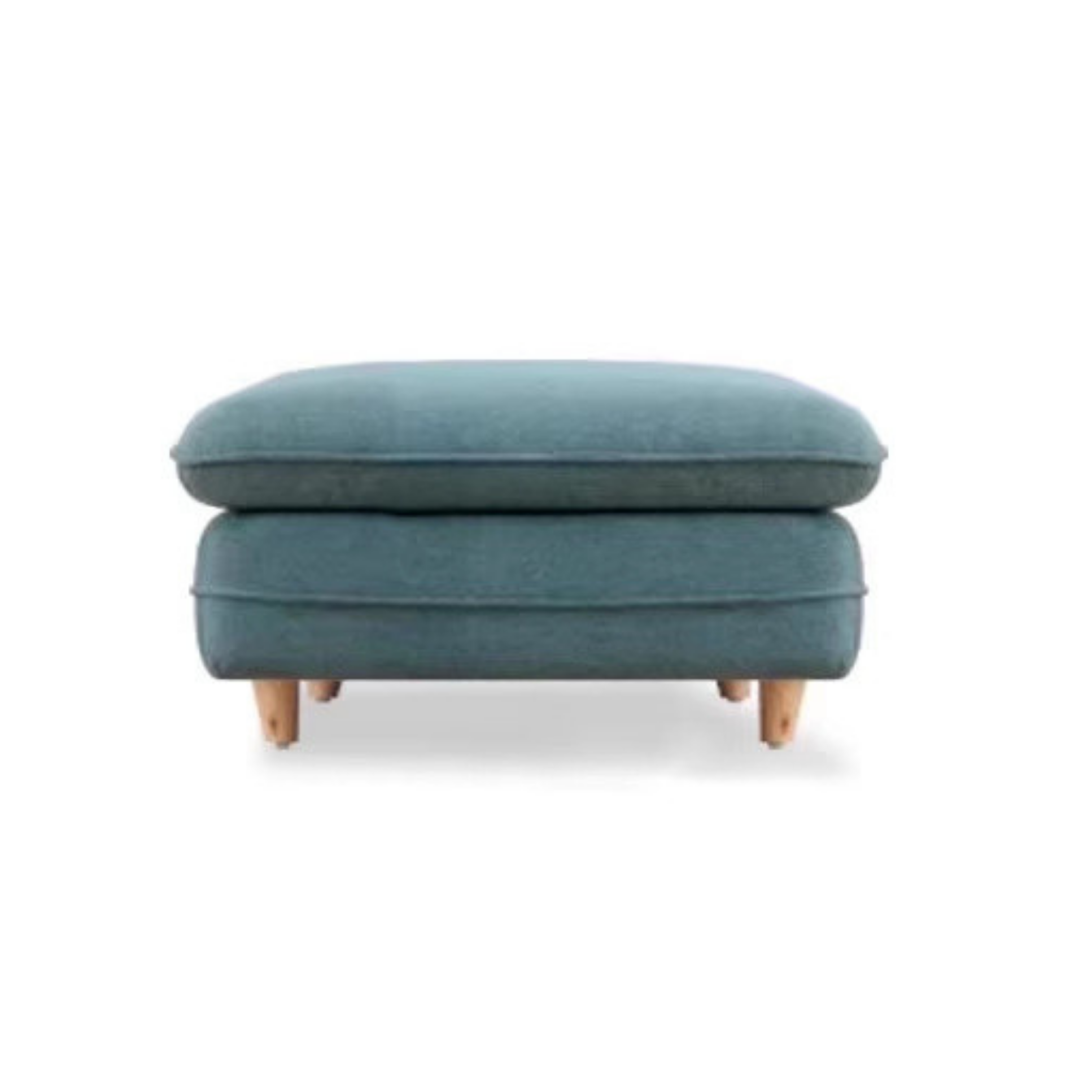 Fabric Wooden Modern Sofa Footstool