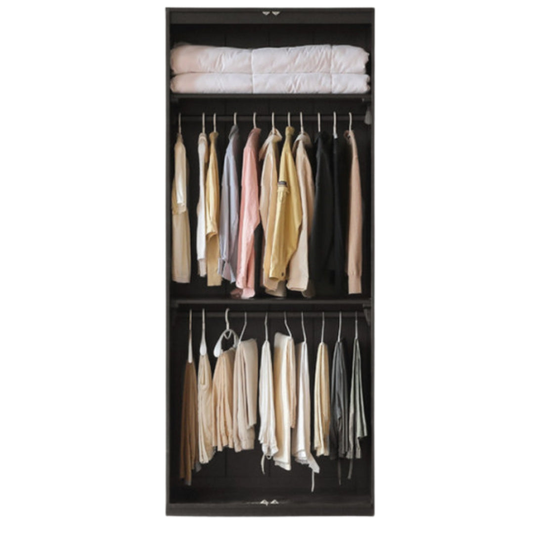Pine Solid Wood Wardrobe Modern Simple