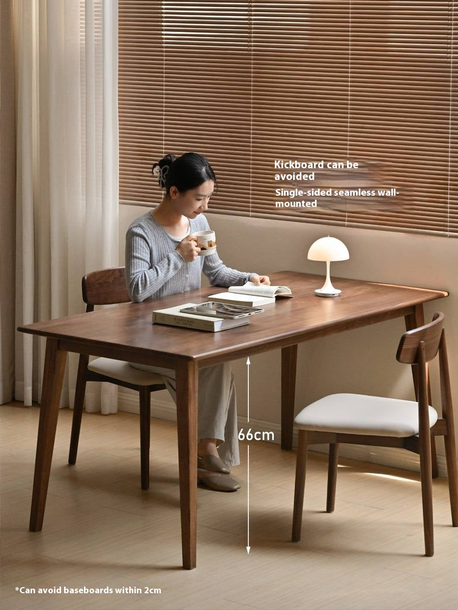 Black Walnut Solid Wood Dining Table