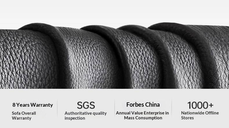 High-Back Modern Fabric Sofa with Scratch-Resistant Upholstery